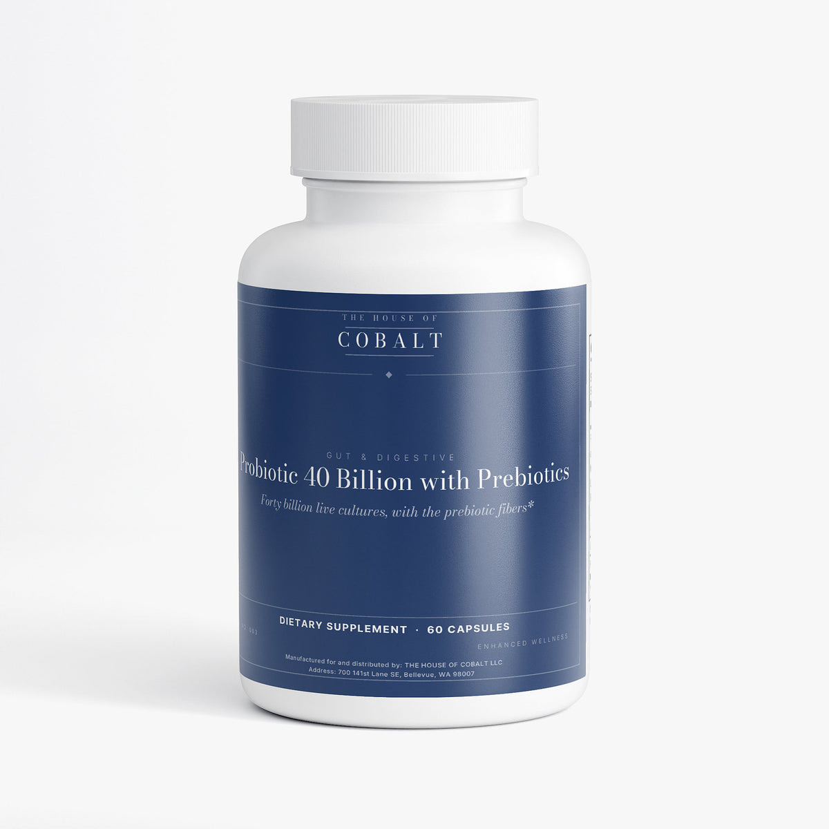 Probiotic 40 Billion with Prebiotics