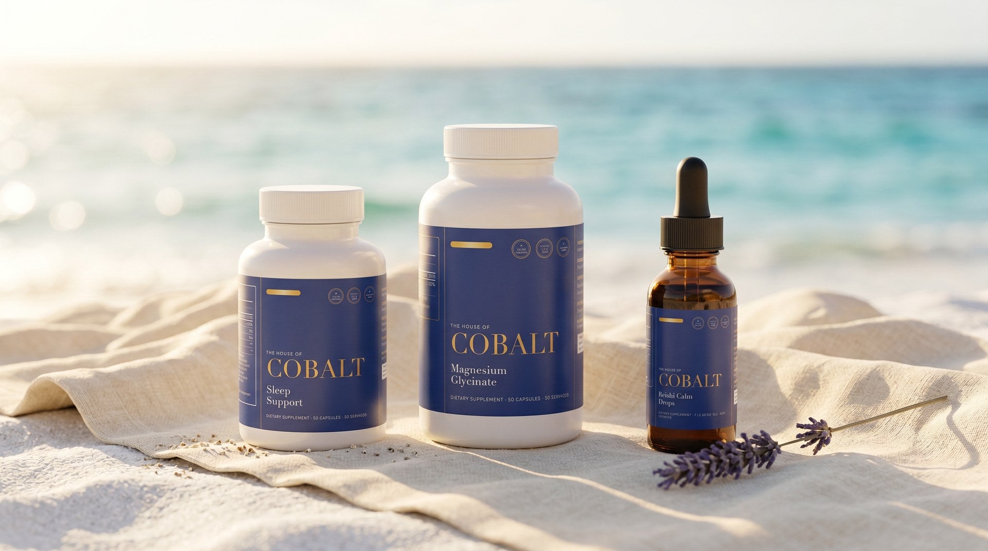 Sleep & Recovery stack: Sleep Support, Magnesium Glycinate, Reishi